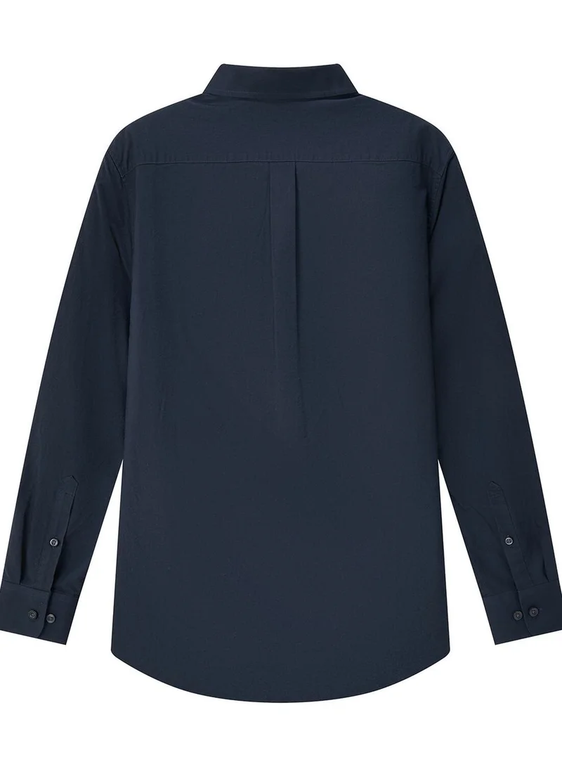 جيوردانو قميص رجالي بأكمام طويلة من أكسفورد